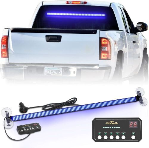 LED Traffic Advisor Light Bar, Blue - Lot 334