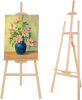 Falling in Art Adjustable Wooden Easels for Painting Canvas Up to 42" - Thumbnail 1