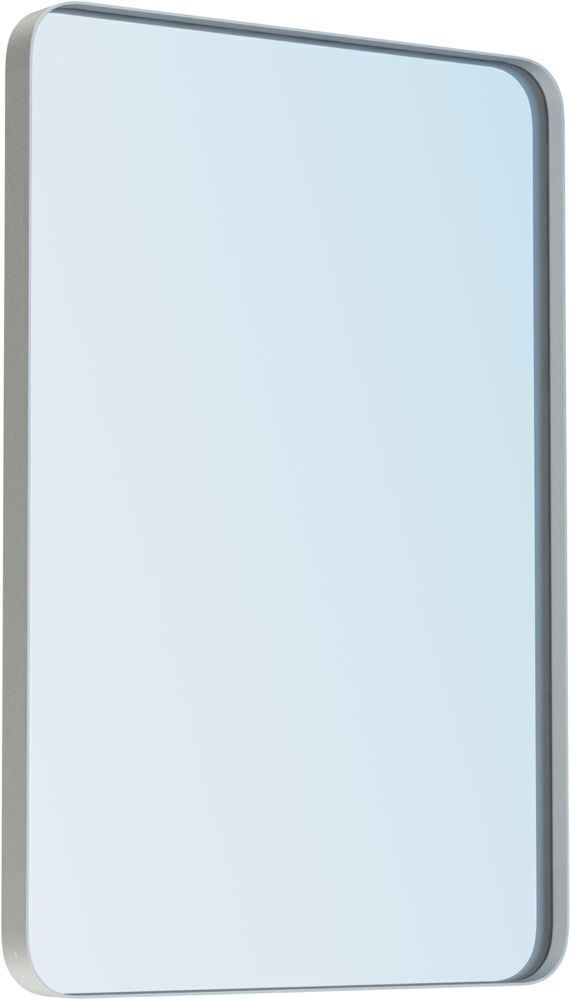 VocalStar 22 x 30 Inch Silver Rounded Rectangle Mirror - Image 1 - Lot 340