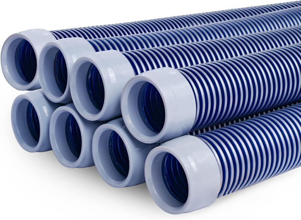 POOLWHALE Professional Swimming Pool Vacuum Cleaner Hose, 8pc - Image 1 - Lot 341