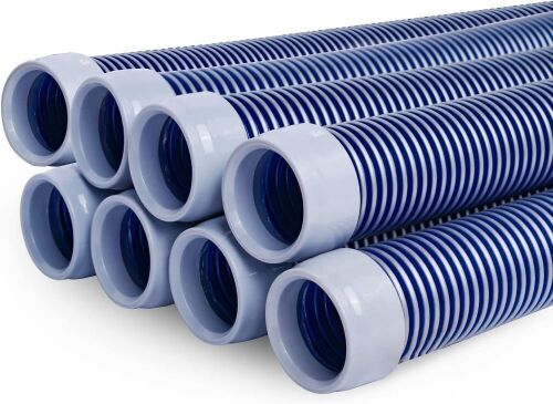 POOLWHALE Professional Swimming Pool Vacuum Cleaner Hose, 8pc - Lot 341