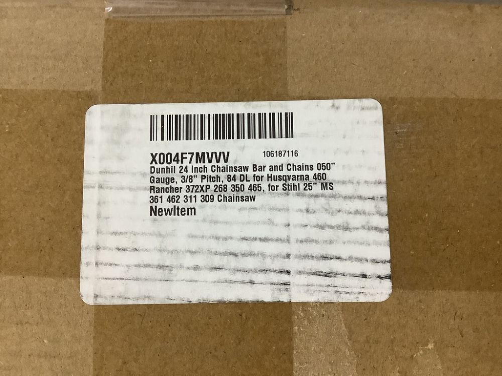 24 Inch Chainsaw Bar and Chain - Image 3 - Lot 343