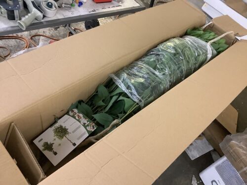 7' Artificial Ficus Tree - Lot 345