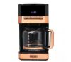 HADEN Quintessential 12-Cup Black/Copper Drip Coffee Maker with Keep Warm Function - Thumbnail 1