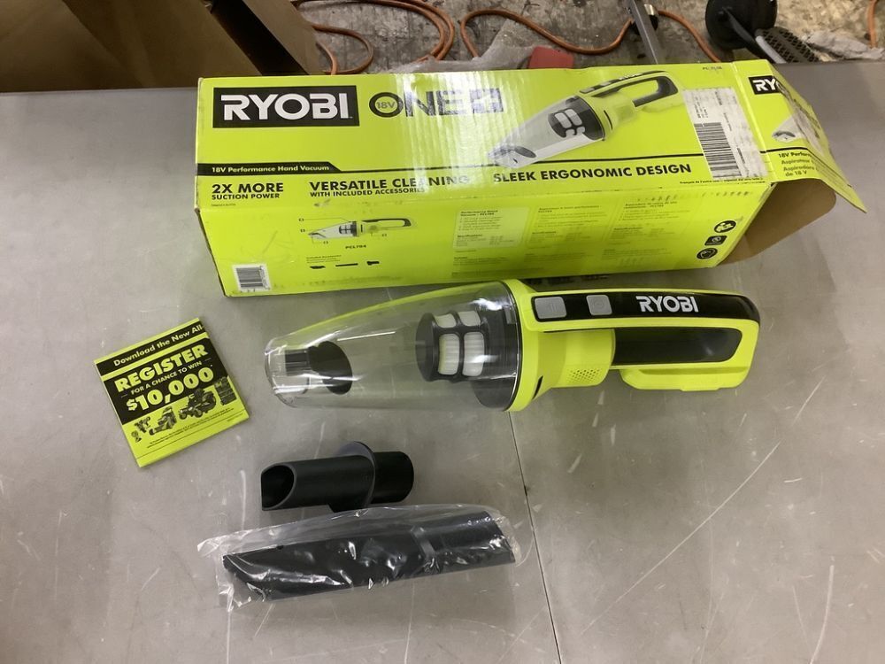 RYOBI ONE+ 18V Cordless Performance Hand Vacuum, Tool Only - Image 2 - Lot 360JF