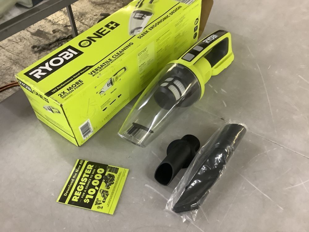 RYOBI ONE+ 18V Cordless Performance Hand Vacuum, Tool Only - Image 3 - Lot 360JF