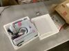 6V Portable Foot Pedal Sewing Machine w/ 12 Stitch Patterns - Thumbnail 2
