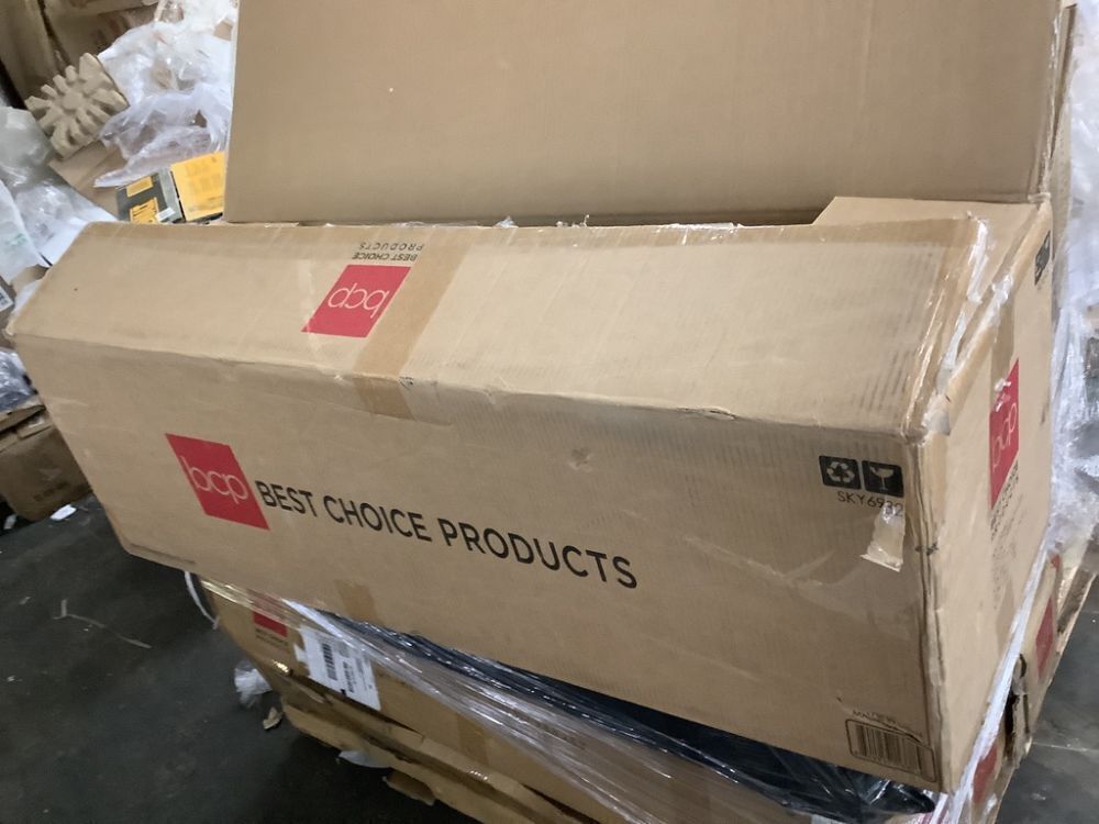 9' Pre-Lit Snow Flocked Artificial Pencil Christmas Tree w/ Multicolor Lights - Image 2 - Lot 372