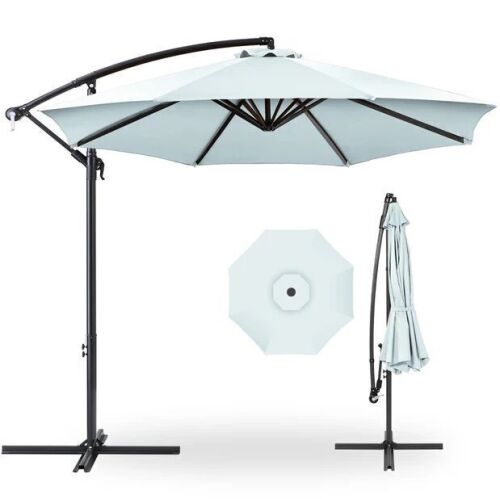 Offset Hanging Patio Umbrella - 10ft - Lot 374