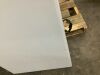 Portable Folding Plastic Dining Table w/ Handle, Lock - 8ft - Thumbnail 3