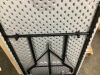 Portable Folding Plastic Dining Table w/ Handle, Lock - 8ft - Thumbnail 6