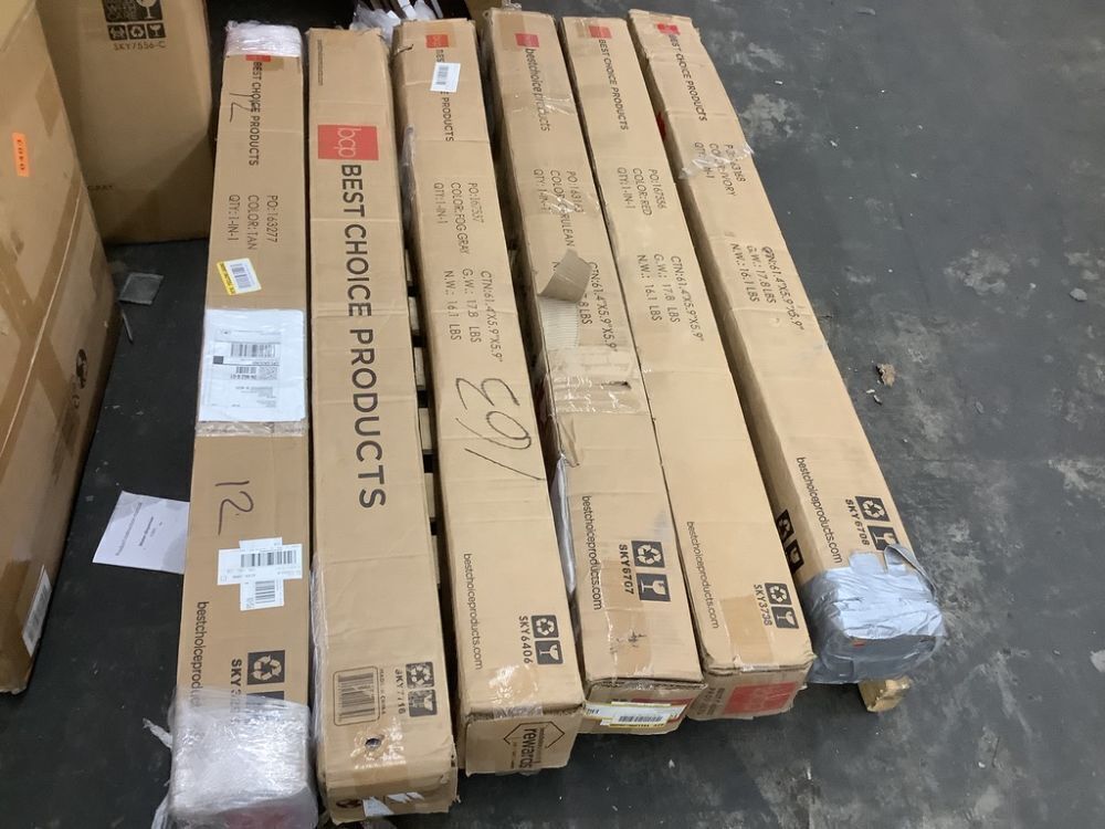 Lot of (6) 10' Solar LED Patio Umbrellas - Uninspected - Image 2 - Lot 424