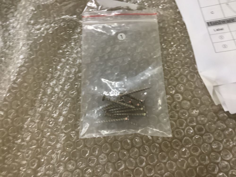 CHRISTOPHER KNIGHT HOME Bradley 22.2 in. Brown and Black Round MDF Plus Solid Wood End Table Side Table with Cross Legs - Missing 1 Screw - Image 2 - Lot 429JF