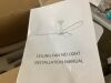 FOBLKS 60" Modern Ceiling Fan with Remote, 2 Downrods - Thumbnail 4