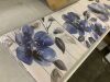Flower Canvas Wall Art, 4 Pc - Thumbnail 2