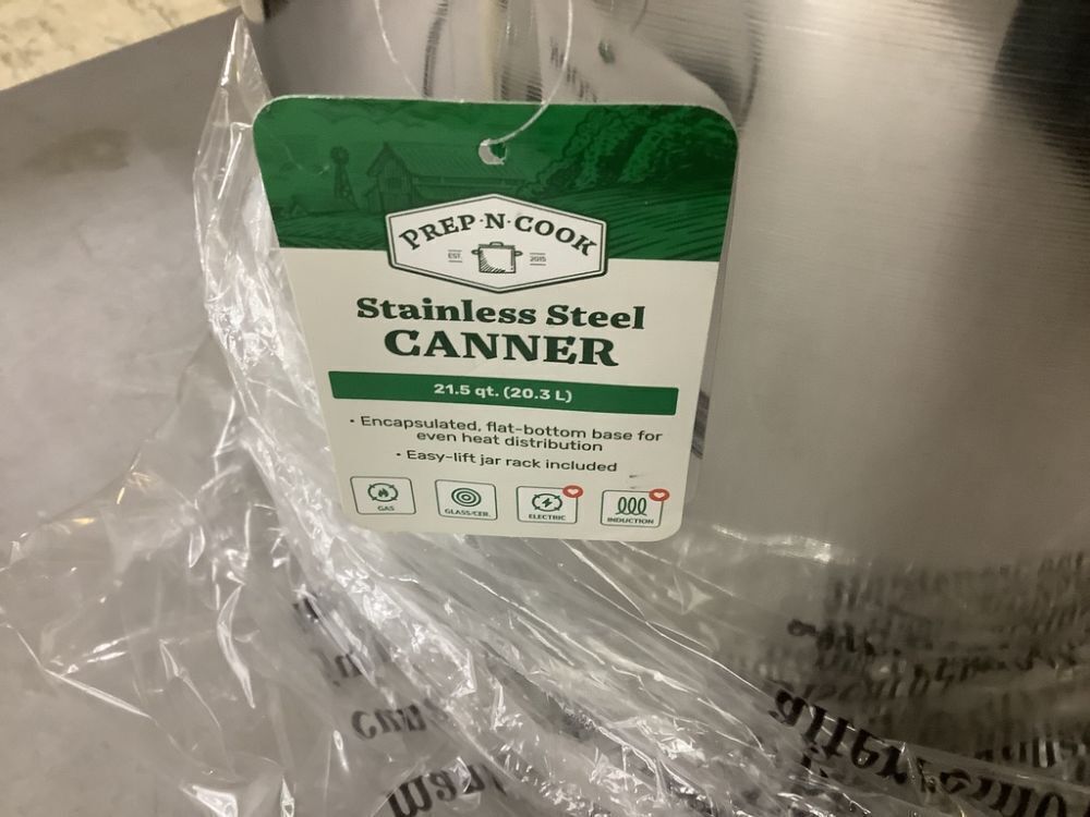 21.5qt Stainless Steel Canner - Image 2 - Lot 438