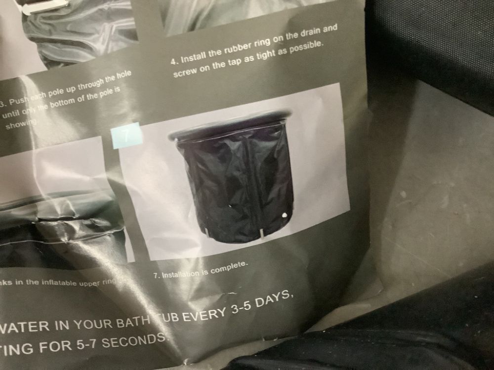 Bubplay Ice Bath Cold Plunge Tub - Image 5 - Lot 440