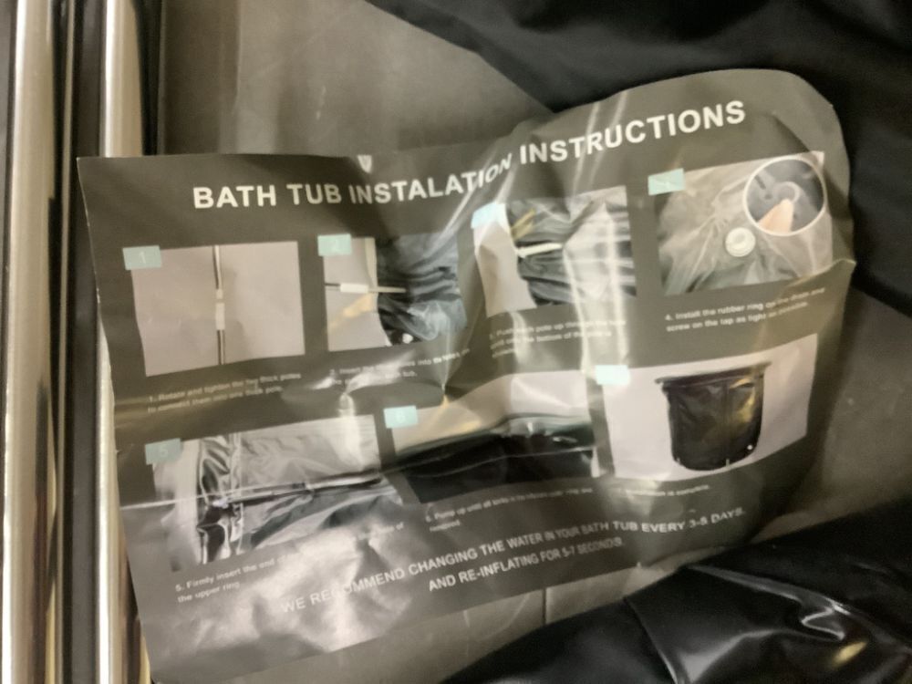 Bubplay Ice Bath Cold Plunge Tub - Image 6 - Lot 440