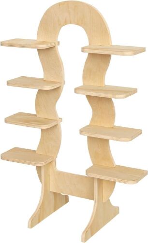 BabeNova 8-Tier Wood Display Stand - Lot 447