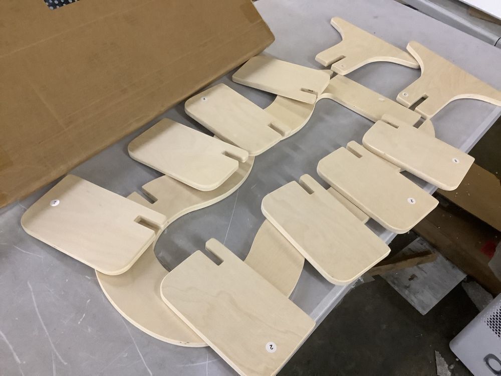 BabeNova 8-Tier Wood Display Stand - Image 3 - Lot 447