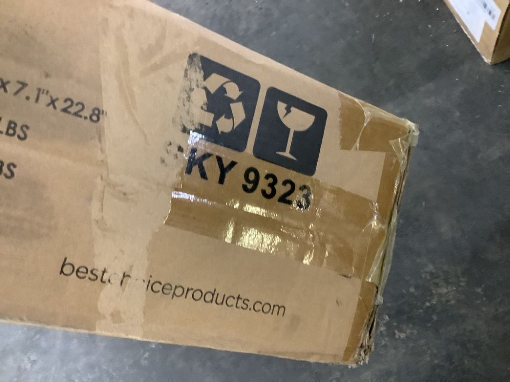 2-Person Rustic Wooden Wagon Wheel Bench w/ Slatted Seat and Backrest - Missing 2 Screws & 2 Washers - Image 5 - Lot 462