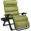 Oversized Zero Gravity Chair, Folding Outdoor Recliner w/ Removable Cushion - Thumbnail 1