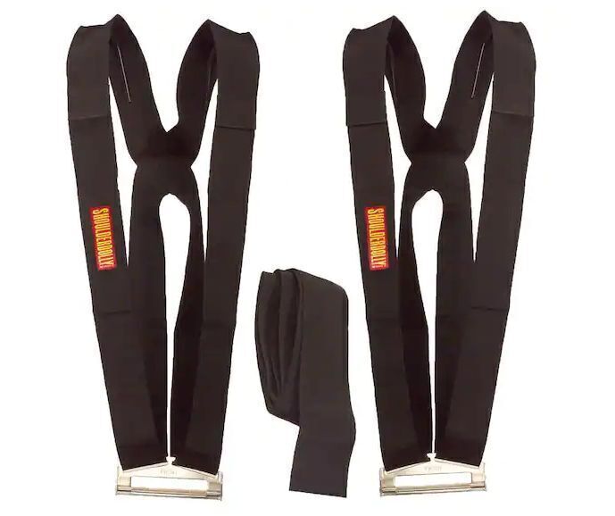 ShoulderDolly 12 ft L x 5 in. W Moving Straps for items up to 800 Lb & Accessory Hooks - Image 1 - Lot 495JF