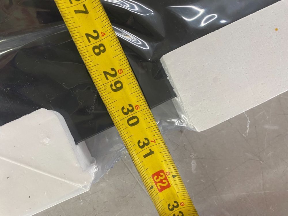 Tempered Glass Stove Backsplash Panel 20" x 30" - Image 5 - Lot 504