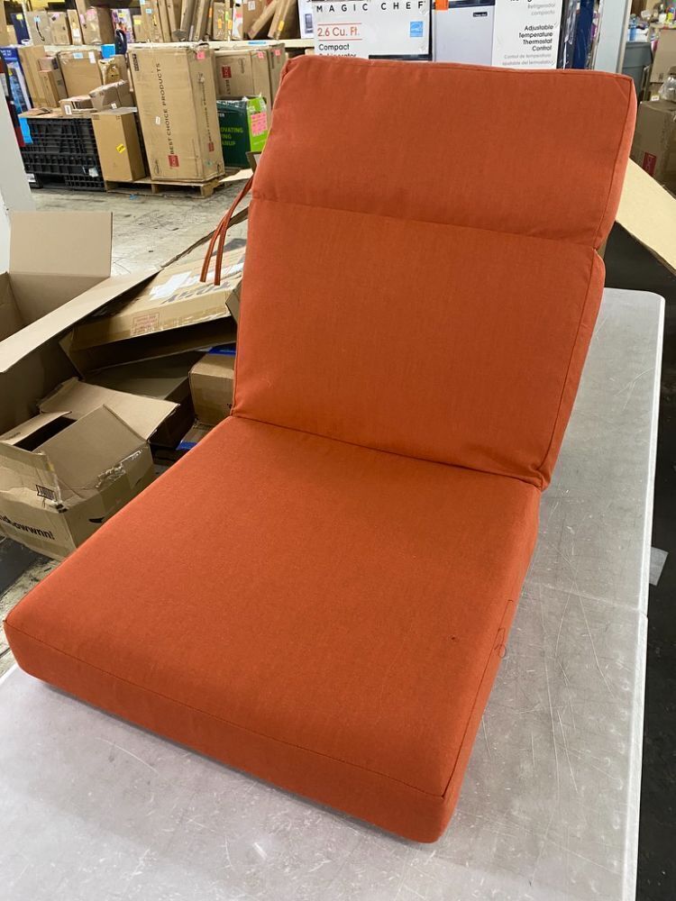 Lot of (2) Sunbrella Outdoor Chair Cushions - Image 1 - Lot 509