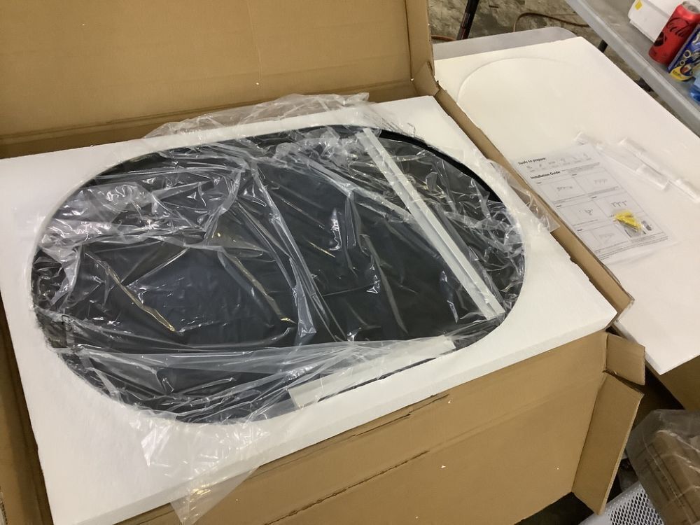 Oval Mirror 20" x 30" - Image 2 - Lot 541