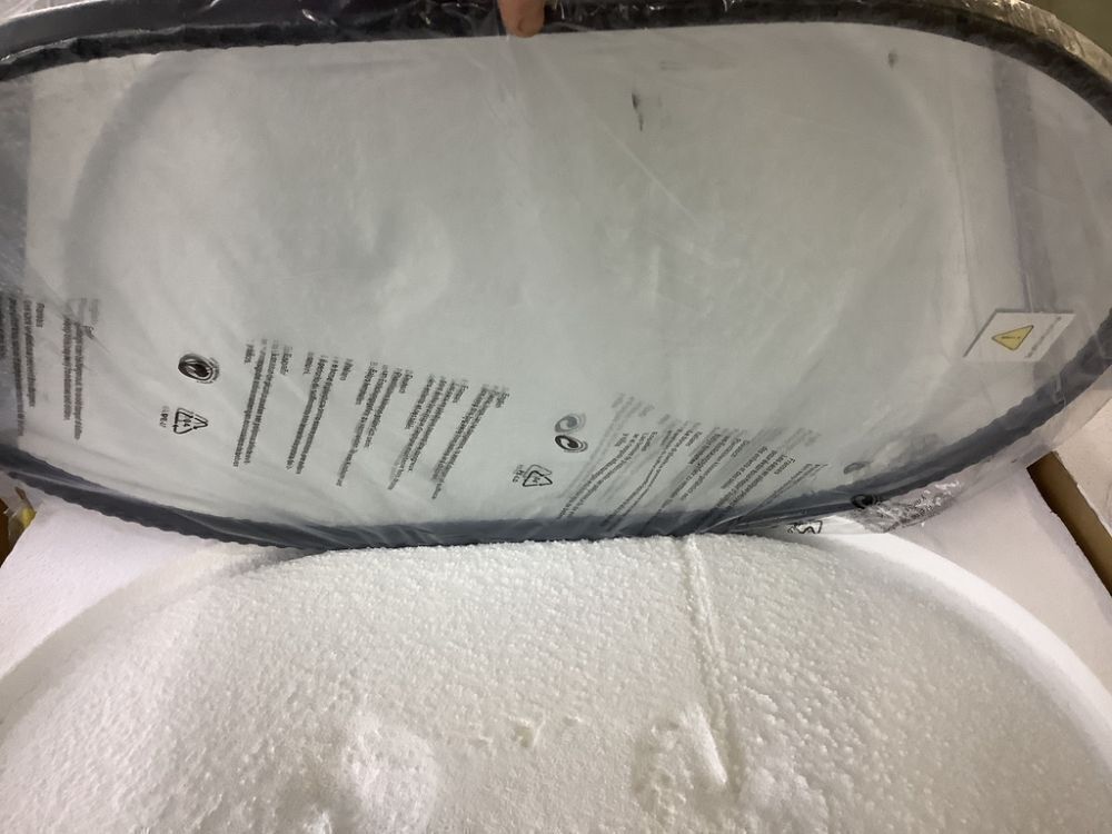 Oval Mirror 20" x 30" - Image 3 - Lot 541