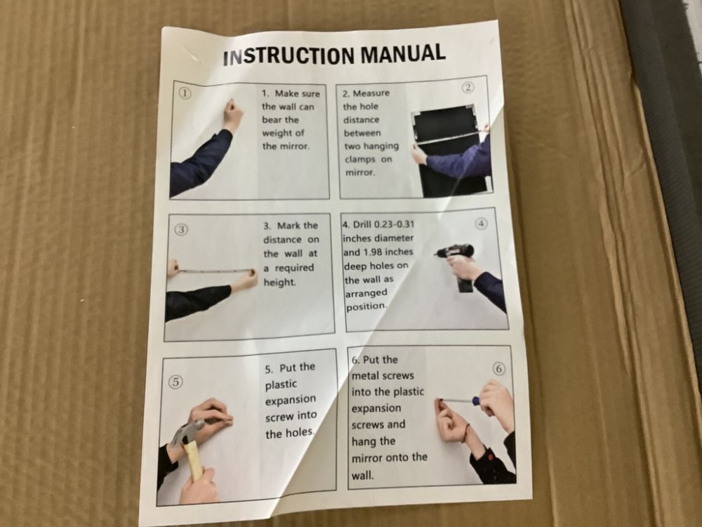 40" x 32" Wall Mirror - Image 5 - Lot 546