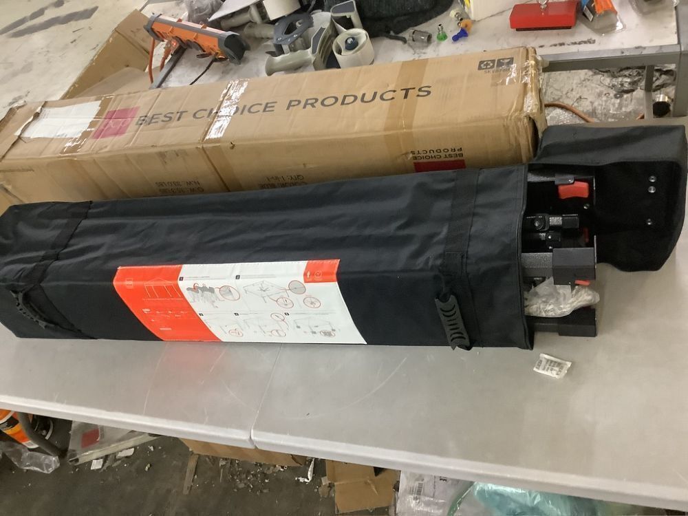 One-Person Setup Instant Pop Up Canopy w/ Case, 4 Weight Bags - 10x10ft - Image 2 - Lot 552