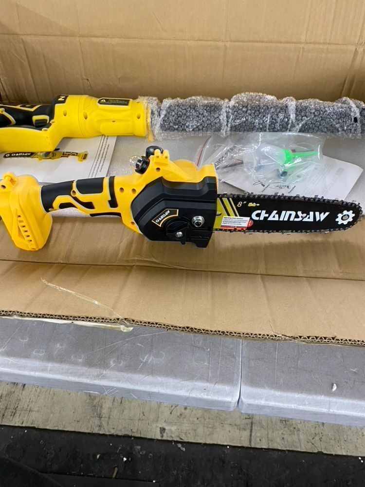 2-in-1 Cordless Pole Saw, 8 Inch Brushless Pole Chainsaw - No Battery - Image 4 - Lot 562