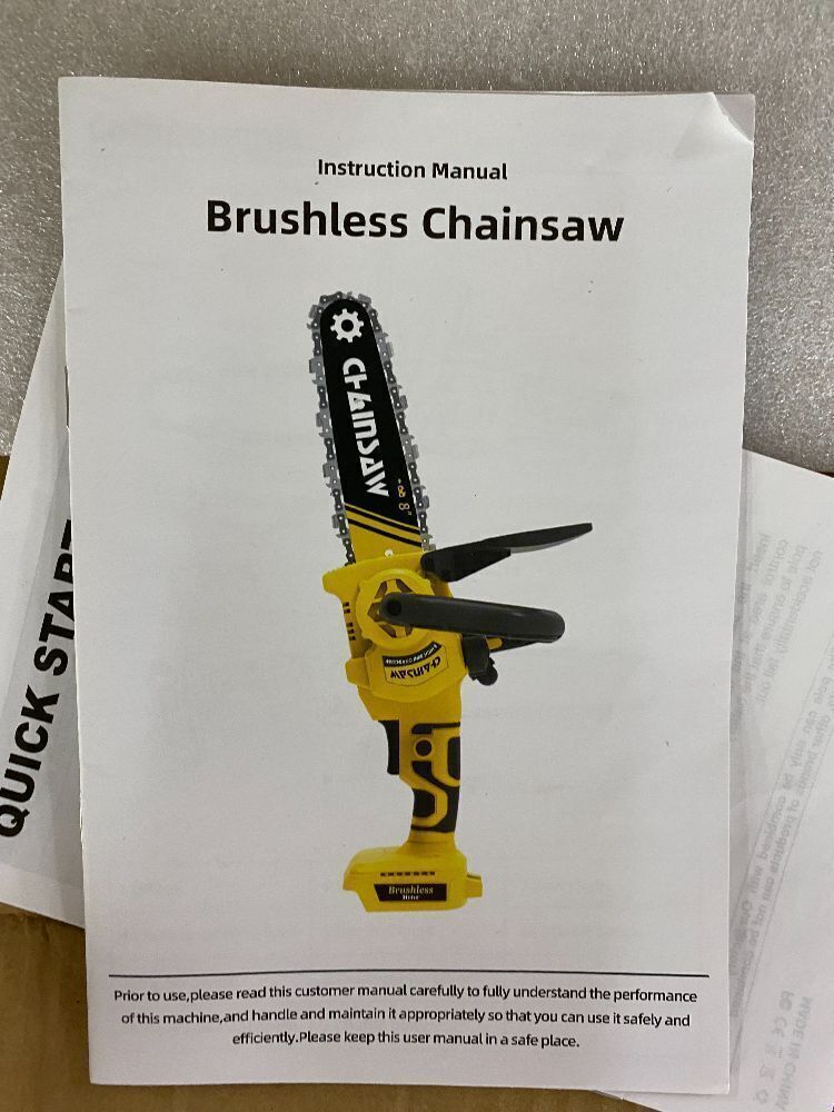 2-in-1 Cordless Pole Saw, 8 Inch Brushless Pole Chainsaw - No Battery - Image 7 - Lot 562