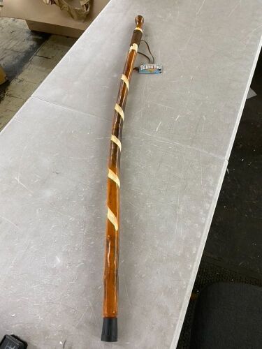 Vive Carved Wooden Walking Stick - Lot 565