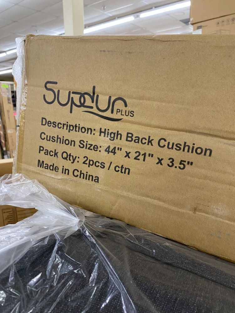 Outdoor High Back Chair Cushion, 2 Pack - Image 6 - Lot 566