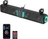 KEMIMOTO 2025 Midnight 80 32-inch UTV Sound Bar, IP65 Water Resistant, Bluetooth with RGB, for Polaris RZR Can-Am w/ 1-2 in Roll Bar - Thumbnail 1