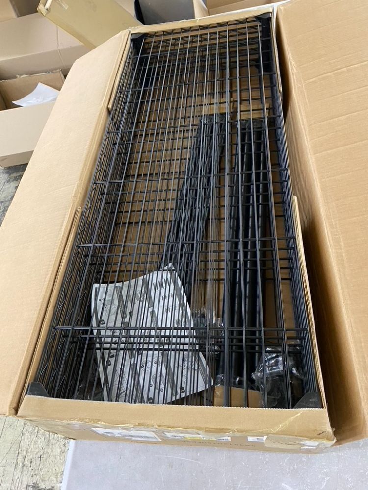 5-Tier Steel Utility Shelving Unit, 1750 LBS Capacity, 17.7" D x 47.2" W x 72.3" H - Image 2 - Lot 569