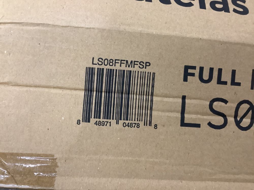 Linenspa 8 Inch Memory Foam and Spring Hybrid Mattress, Full - Image 4 - Lot 614JF