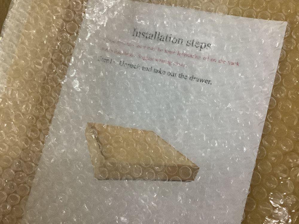 GOGREEBELL Pull Out Cabinet Organizer 14" x 21" x 3" - Image 3 - Lot 628JF