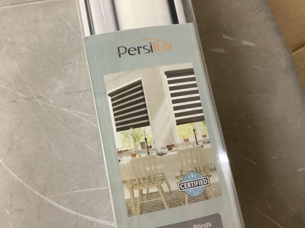Persilux Cordless Zebra Blinds, 35.5" x 72" - Image 3 - Lot 645