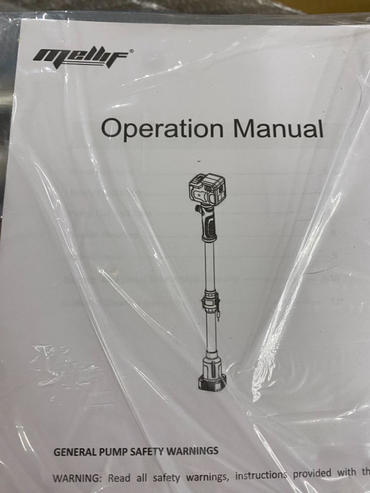 Mellif Cordless Stick Transfer Pump, Tool Only - Image 7 - Lot 657