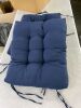 Lot of (2) Chair Cushions with Ties - Thumbnail 1