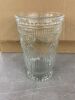 Embossed Design Drinking Glasses, 6pc - Thumbnail 2