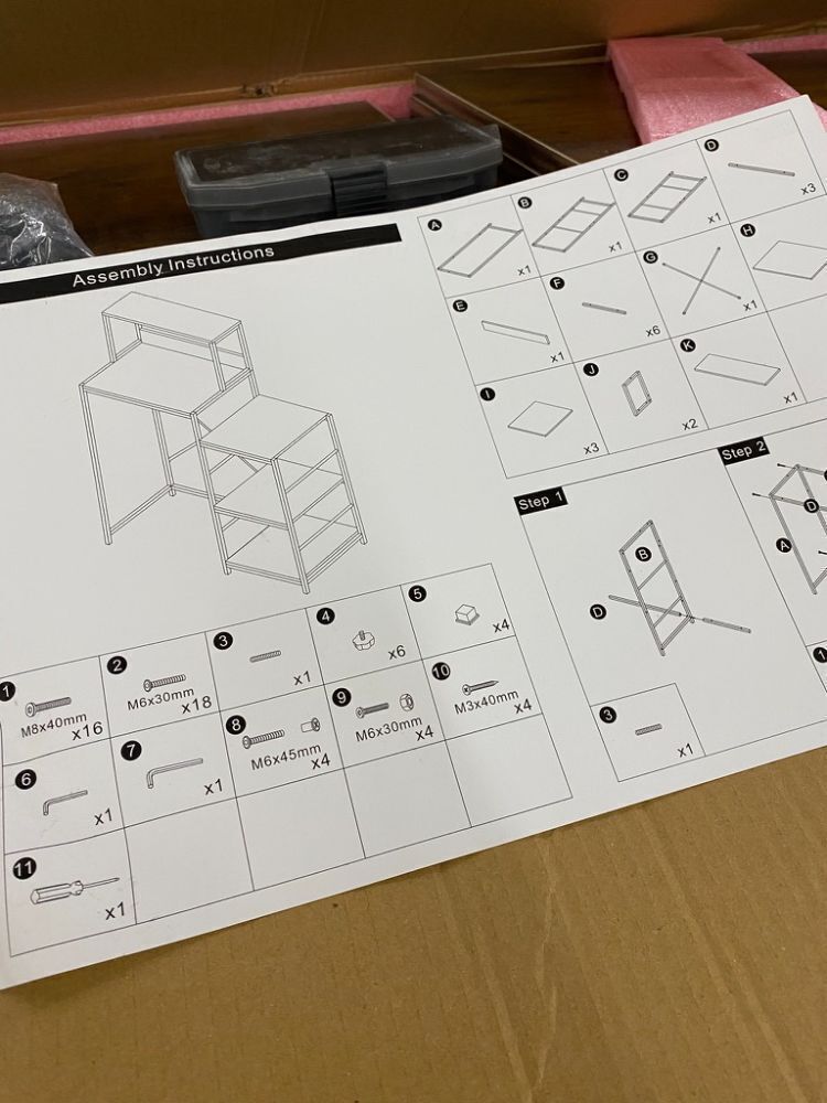 6-Tier Mini Fridge Cabinet Microwave Stand - Image 3 - Lot 662