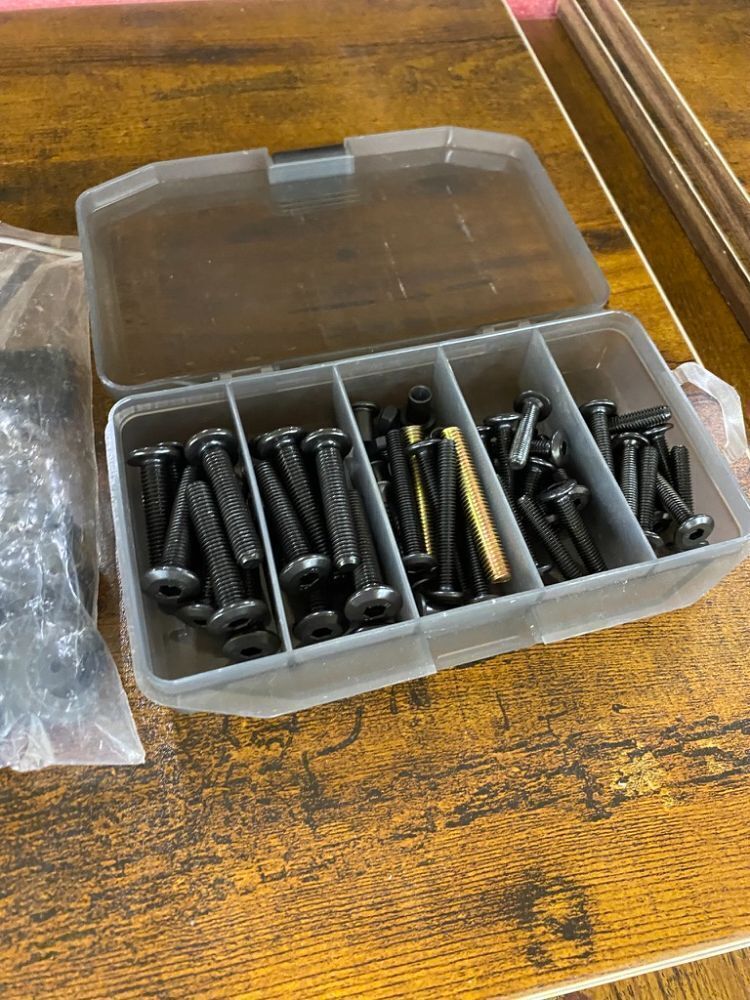 6-Tier Mini Fridge Cabinet Microwave Stand - Image 4 - Lot 662