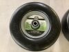 13x5.00-6 Flat Free Lawn Mower Tire and Wheel, Set of 2 - Thumbnail 2