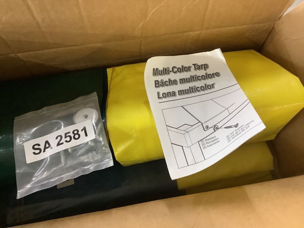 Lot of (2) Multicolor Tarps - Image 4 - Lot 774JF