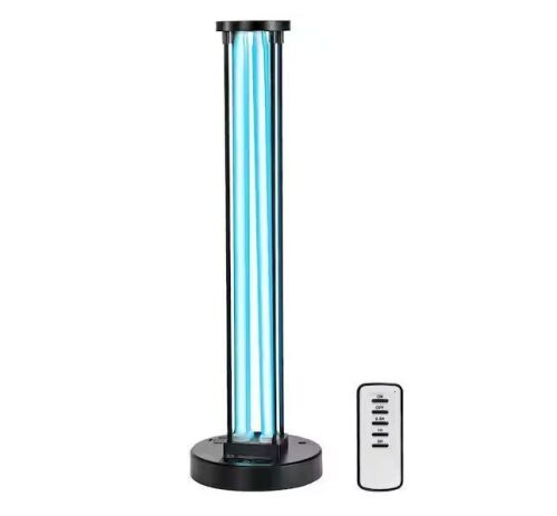110W Ultraviolet Lamp with Ozone Purifier with 30/60/120 Minutes Timer Remote Control - Lot 777JF